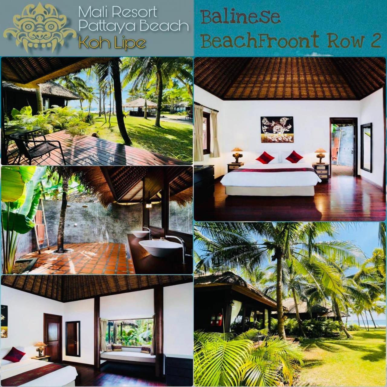 Mali Resort Pattaya Beach Koh Lipe Exterior foto